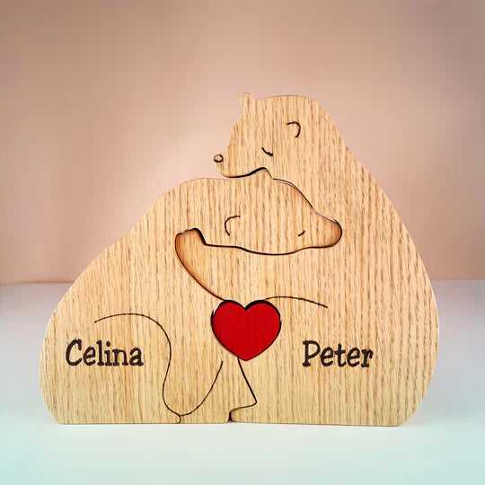 Puzzle in legno personalizzato: un souvenir familiare unico