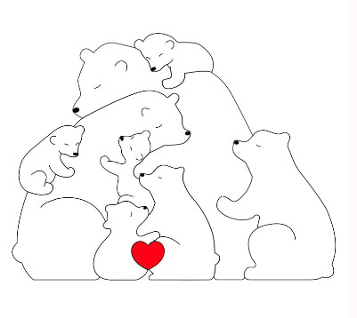 Puzzle in legno personalizzato: un souvenir familiare unico