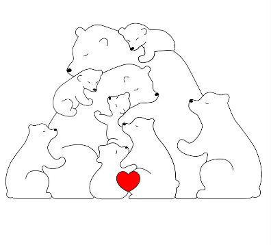 Puzzle in legno personalizzato: un souvenir familiare unico