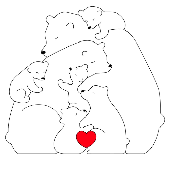 Puzzle in legno personalizzato: un souvenir familiare unico