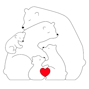 Puzzle in legno personalizzato: un souvenir familiare unico